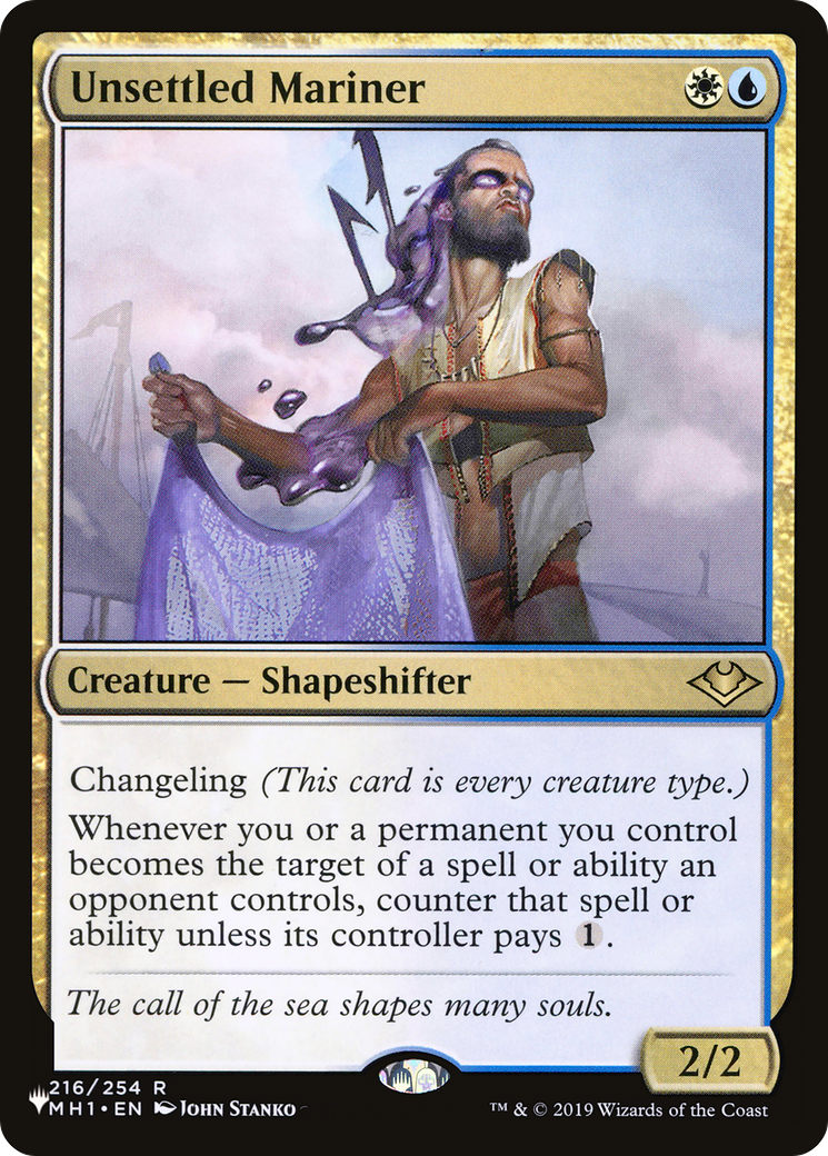 Unsettled Mariner (LIST-MH1-216) - The List
