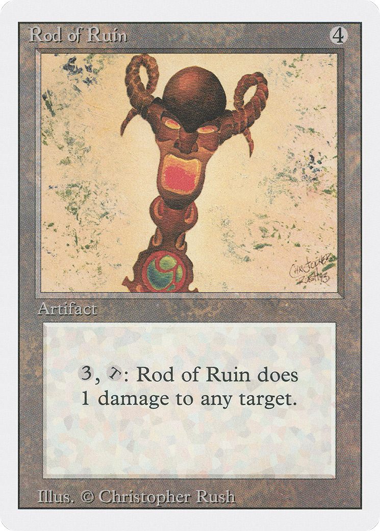 Rod of Ruin (3ED-273) - Revised Edition