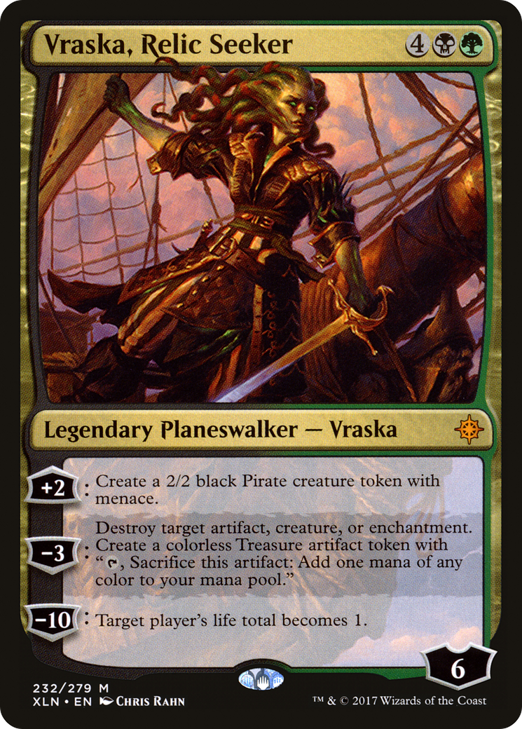 Vraska, chercheur de reliques (XLN-232) - Ixalan Foil 