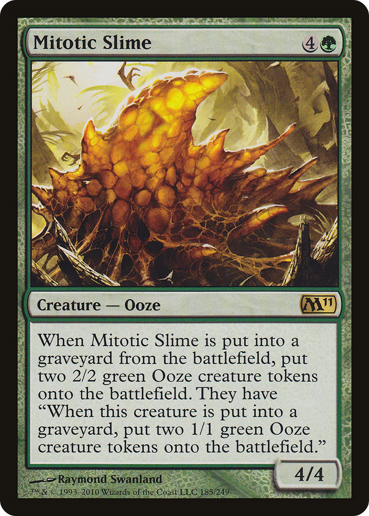 Mitotic Slime (M11-185) - Magic 2011 Foil