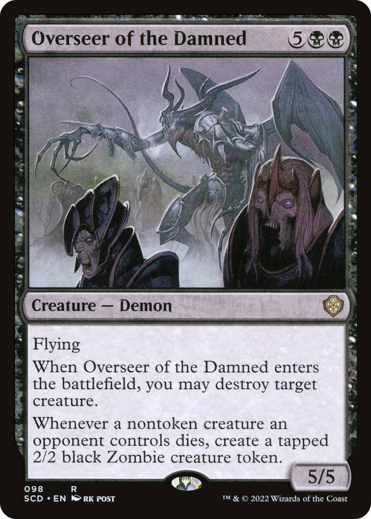 Overseer of the Damned (SCD-098) - Starter Commander Decks