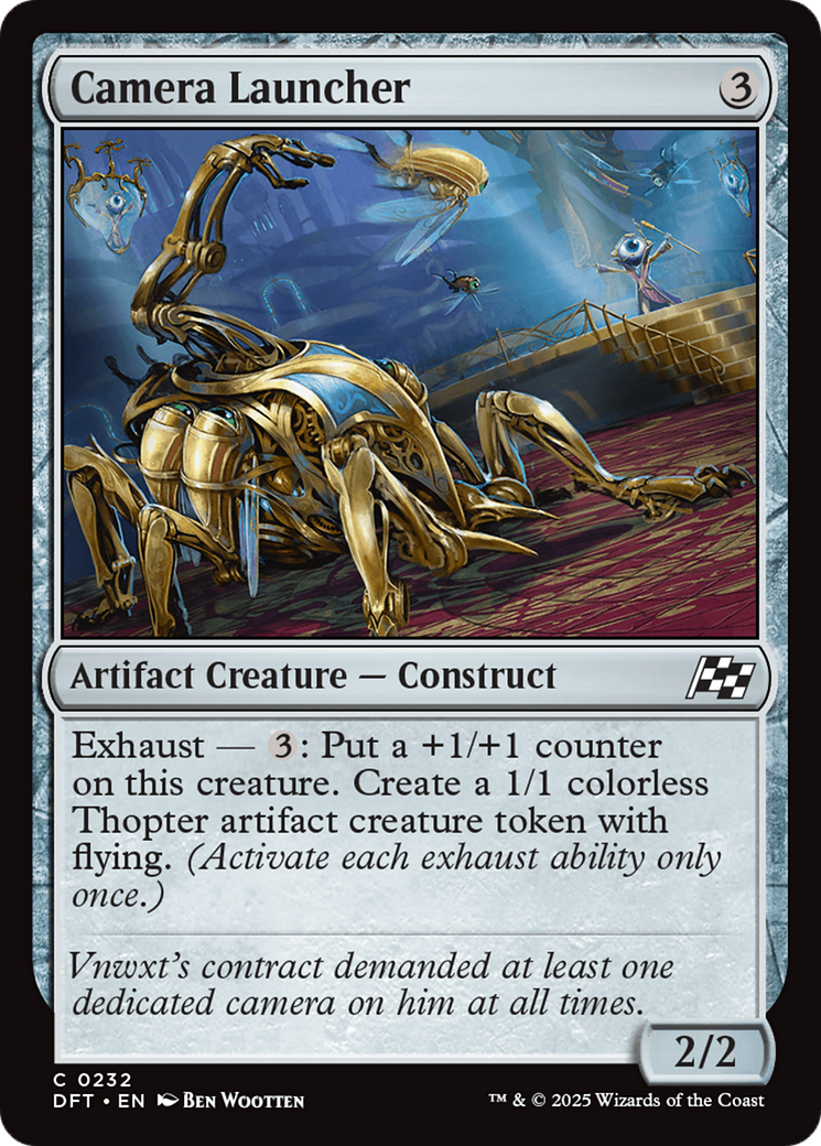 Camera Launcher (DFT-232) - Aetherdrift