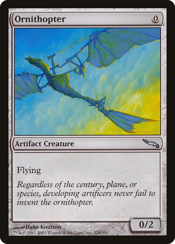 Ornithoptère (MRD-224) - Mirrodin Foil