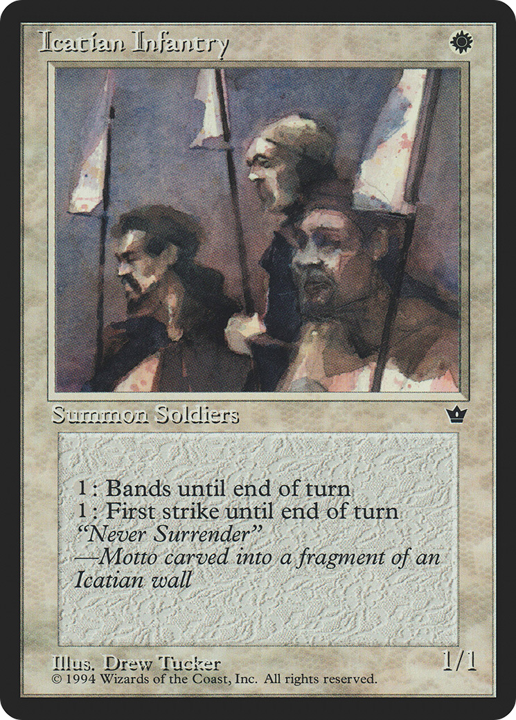 Icatian Infantry (Tucker) (FEM-07D) - Fallen Empires