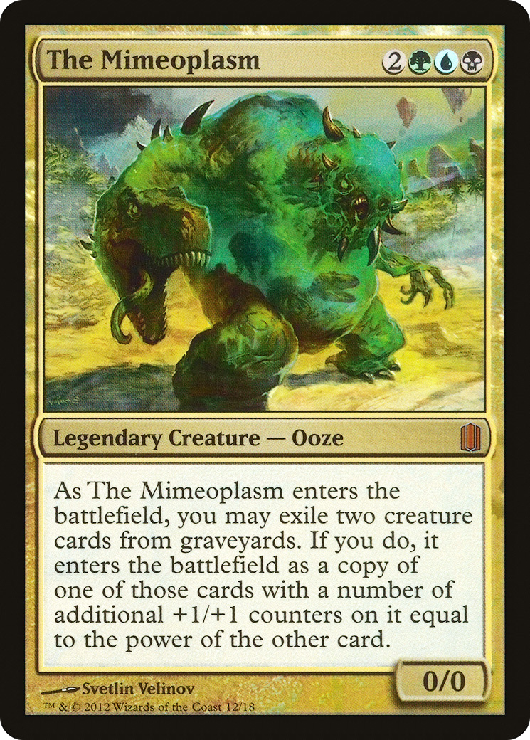 Le Miméoplasme (CM1-012) - Arsenal du commandant 