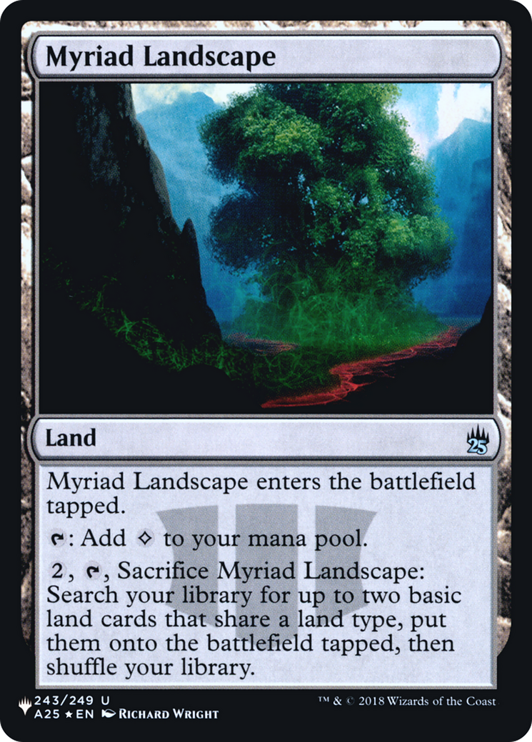 Myriad Landscape (A25) (LIST-A25-243) - The List Foil