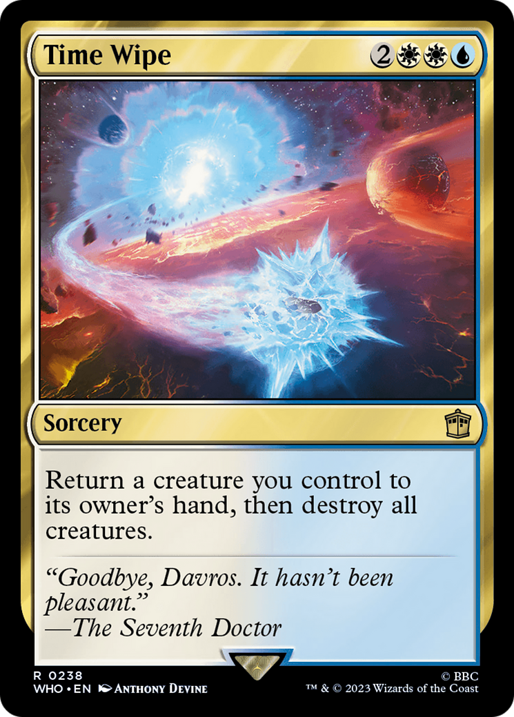 Time Wipe (WHO-238) - Doctor Who