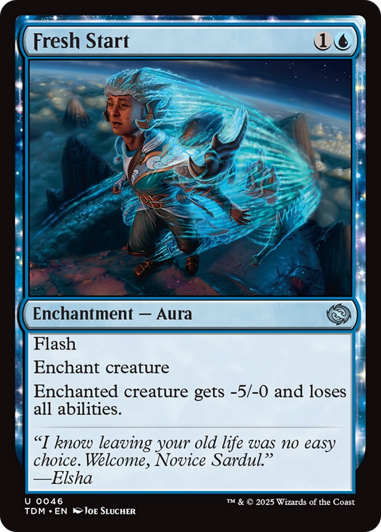 Nouveau départ (TDM-046) - Tarkir : Dragonstorm Foil 