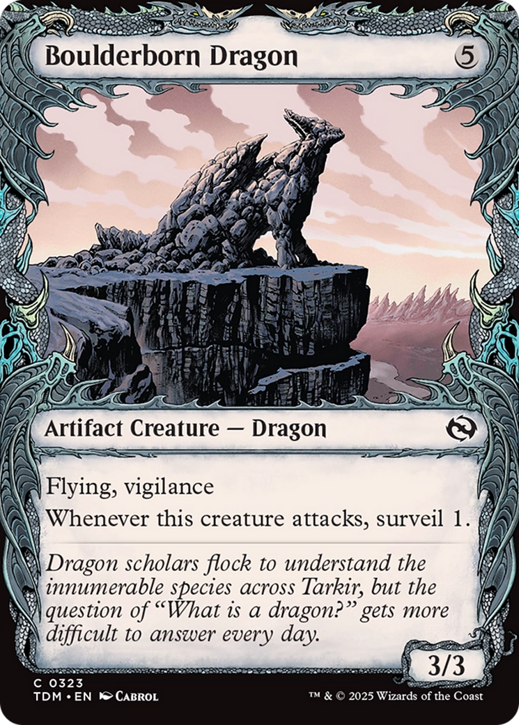 Dragon Boulderborn (Vitrine) (TDM-323) - Tarkir : Tempête de Dragons 