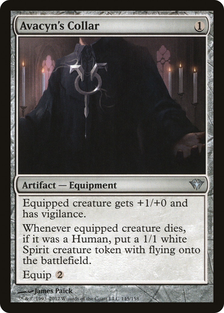 Collier d'Avacyn (DKA-145) - Ascension Obscure 