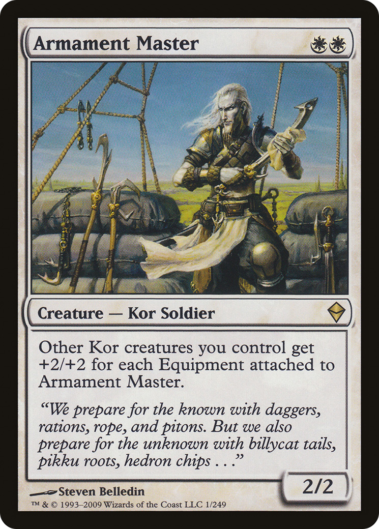 Maître de l'armement (ZEN-001) - Zendikar 