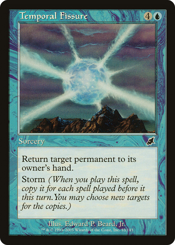 Temporal Fissure (SCG-053) - Scourge Foil