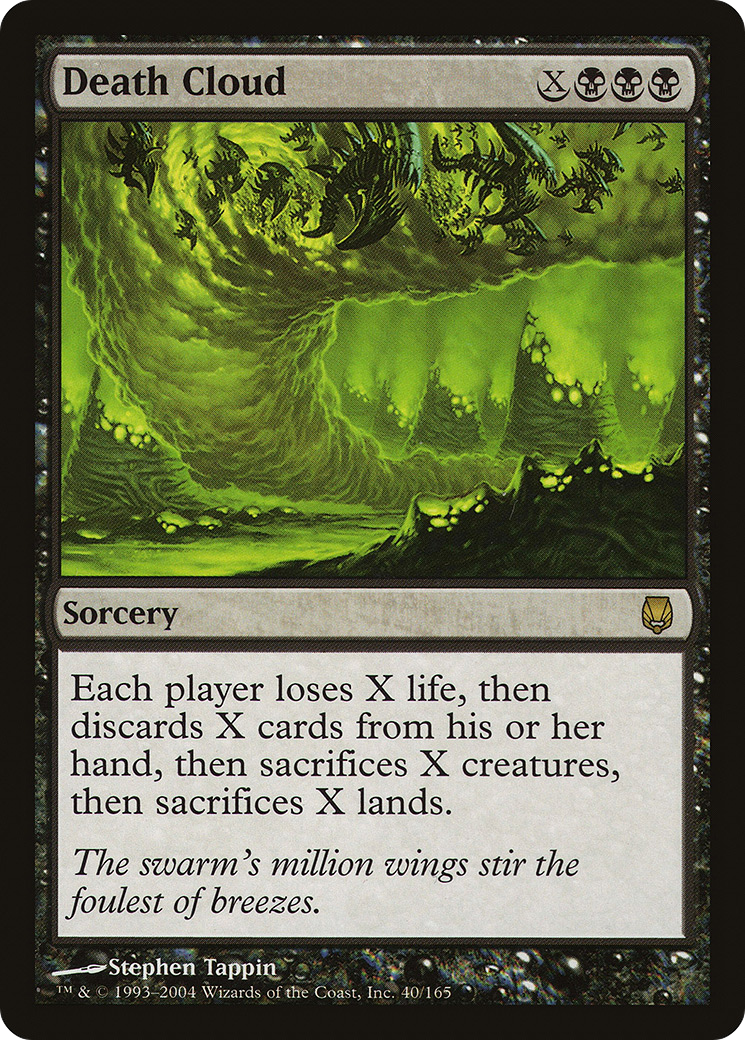 Death Cloud (DST-040) - Darksteel Foil