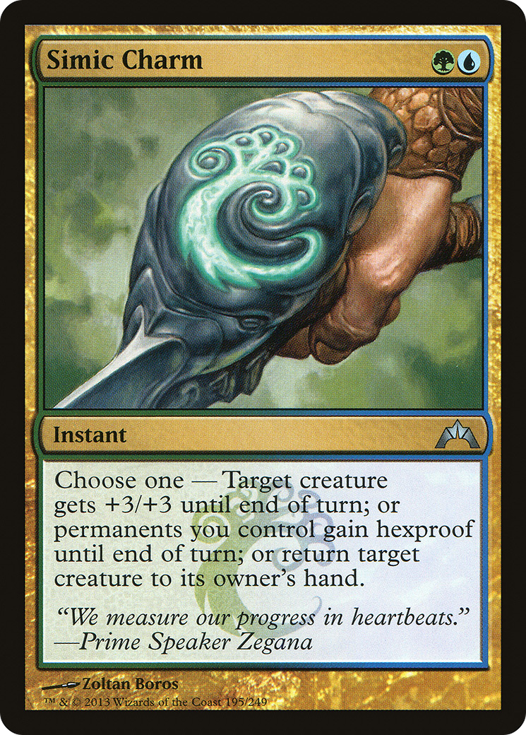 Charme Simic (GTC-195) - Gatecrash Foil 