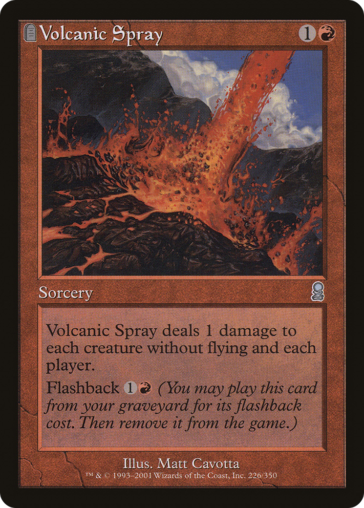 Volcanic Spray (ODY-226) - Odyssey: (tombstone)