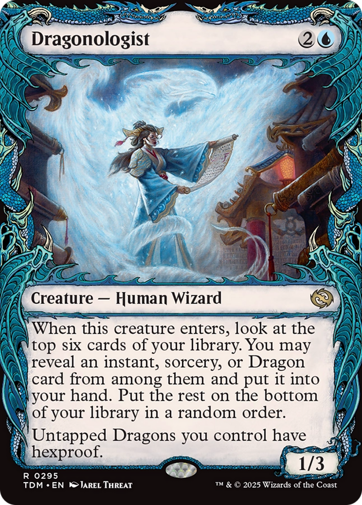 Dragonologiste (Vitrine) (TDM-295) - Tarkir : Dragonstorm Foil 