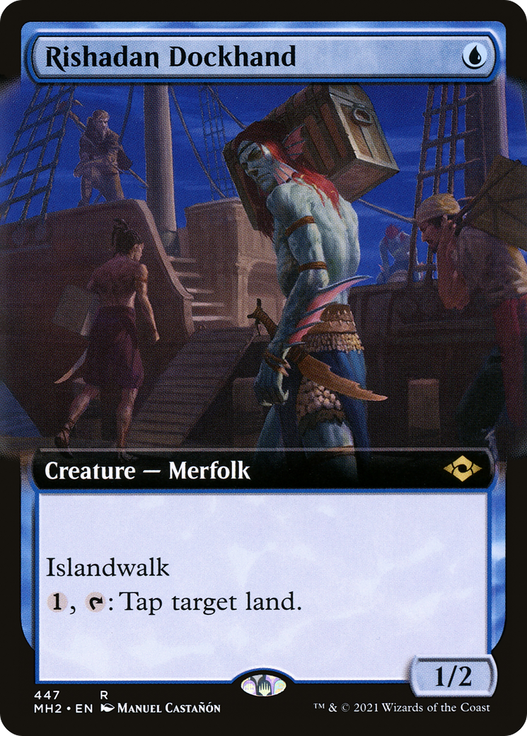 Rishadan Dockhand (Extended Art) (MH2-447) - Modern Horizons 2: (Extended Art)