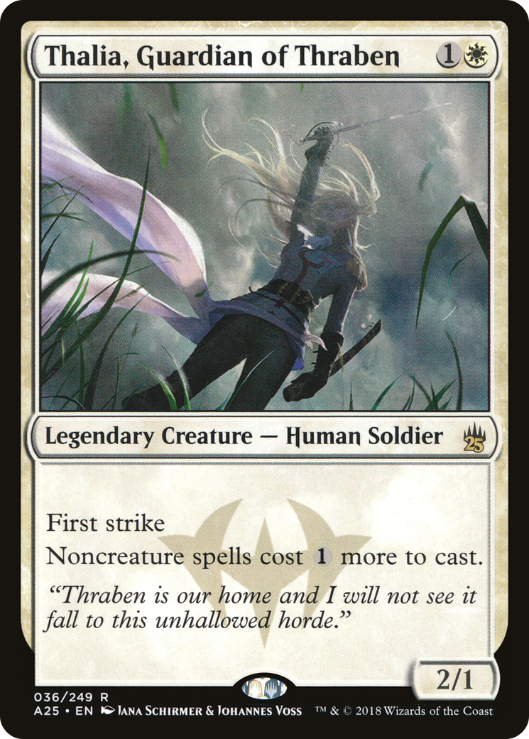 Thalia, gardienne de Thraben (A25-036) - Masters 25