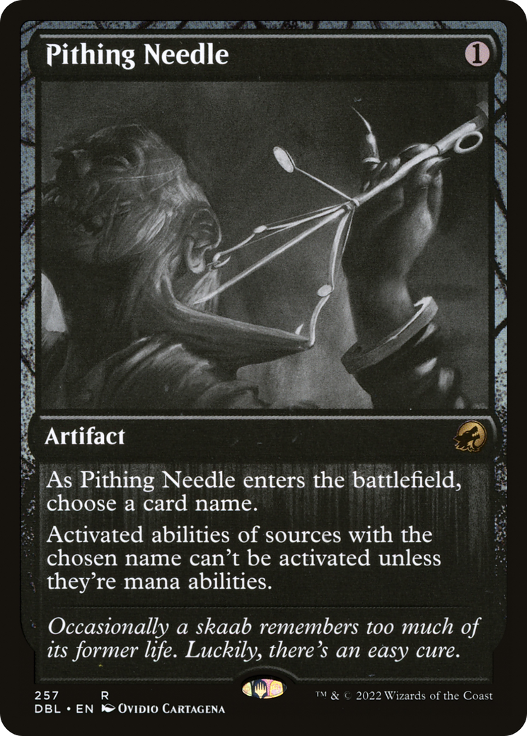 Pithing Needle (DBL-257) - Innistrad: Double Feature