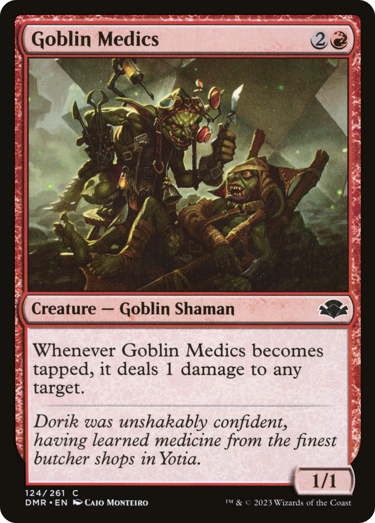 Goblin Medics (DMR-124) - Dominaria Remastered Foil