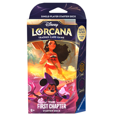 Disney Lorcana: The First Chapter Starter Deck - Amber/Amethyst