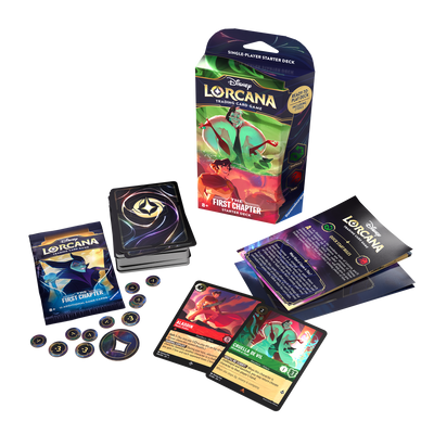 Disney Lorcana: The First Chapter Starter Deck - Emerald/Ruby