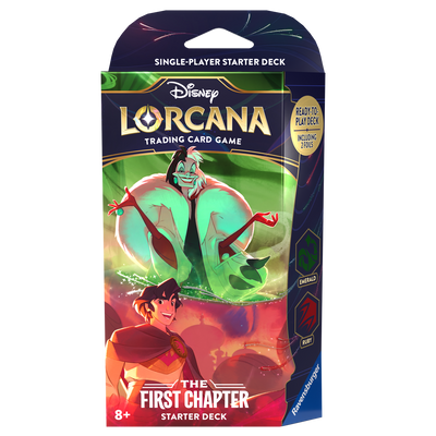 Disney Lorcana: The First Chapter Starter Deck - Emerald/Ruby