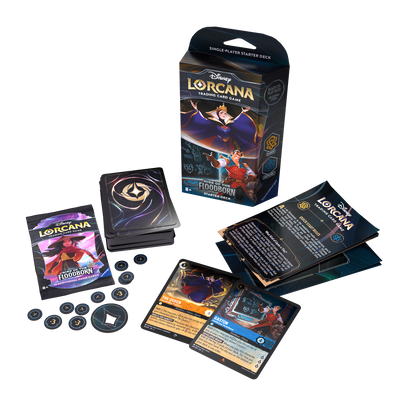 Disney Lorcana : Deck de démarrage Rise of the Floodborn - Ambre/Saphir