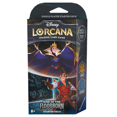 Disney Lorcana : Deck de démarrage Rise of the Floodborn - Ambre/Saphir