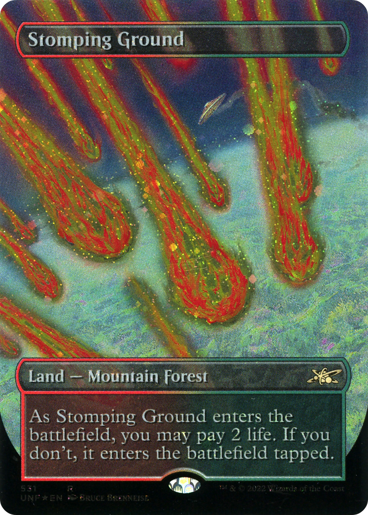 Stomping Ground (UNF-531) - Unfinity (sans bordure) Foil 