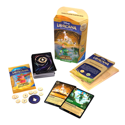 Disney Lorcana : Deck de démarrage Into the Inklands - Ambre/Émeraude