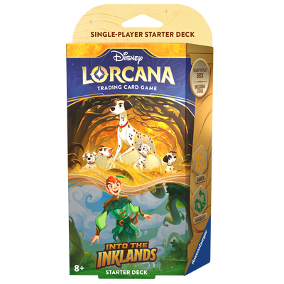 Disney Lorcana : Deck de démarrage Into the Inklands - Ambre/Émeraude
