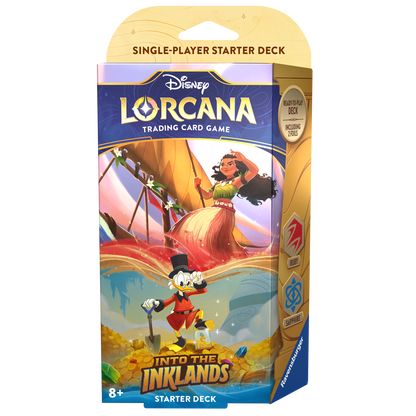Disney Lorcana : Deck de démarrage Into the Inklands - Rubis/Saphir