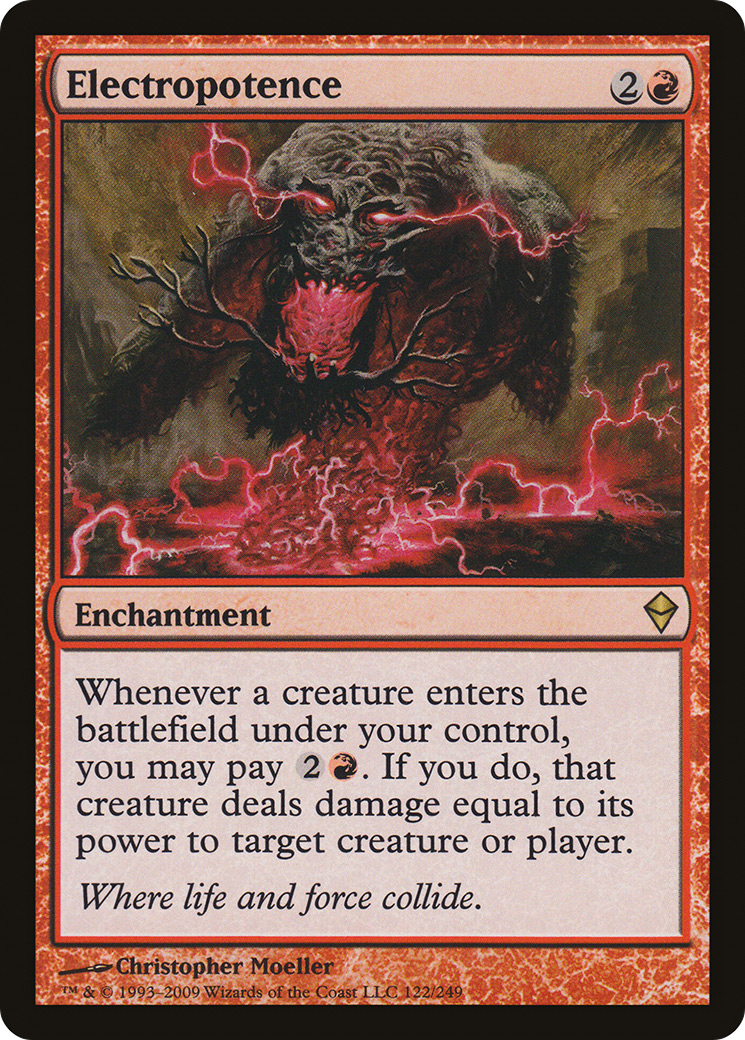 Électropotence (ZEN-122) - Zendikar 