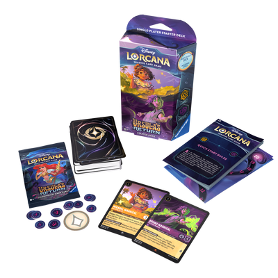 Disney Lorcana : Deck de démarrage Le Retour d'Ursula - Ambre/Améthyste