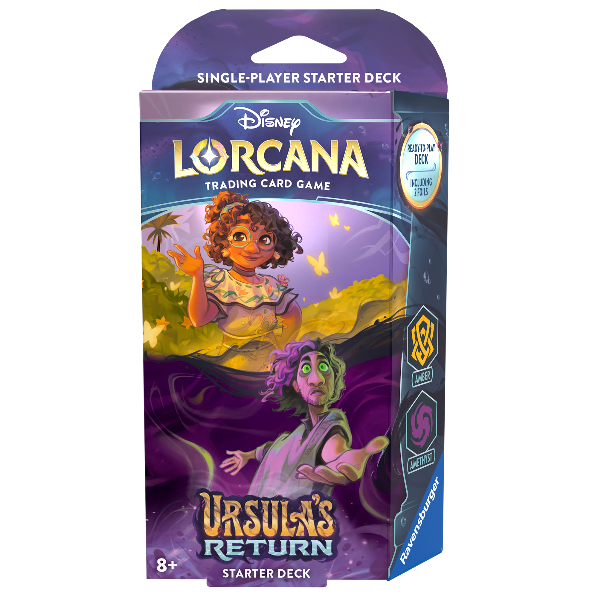 Disney Lorcana : Deck de démarrage Le Retour d'Ursula - Ambre/Améthyste
