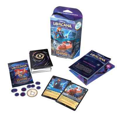 Disney Lorcana: Ursula's Return Starter Deck - Sapphire/Steel