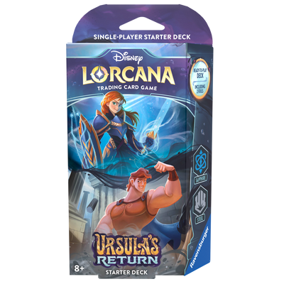 Disney Lorcana: Ursula's Return Starter Deck - Sapphire/Steel