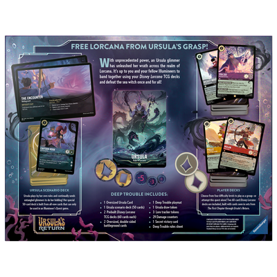 Disney Lorcana: Ursula's Return Illumineer's Quest - Deep Trouble