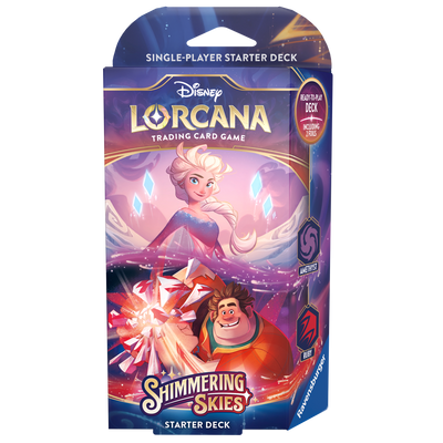 Disney Lorcana: Shimmering Skies Starter Deck - Amethyst/Ruby