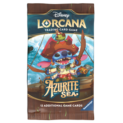 Disney Lorcana : Pack Booster Mer Azurite