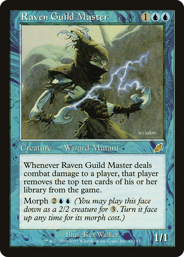 Raven Guild Master (SCG-047) - Scourge