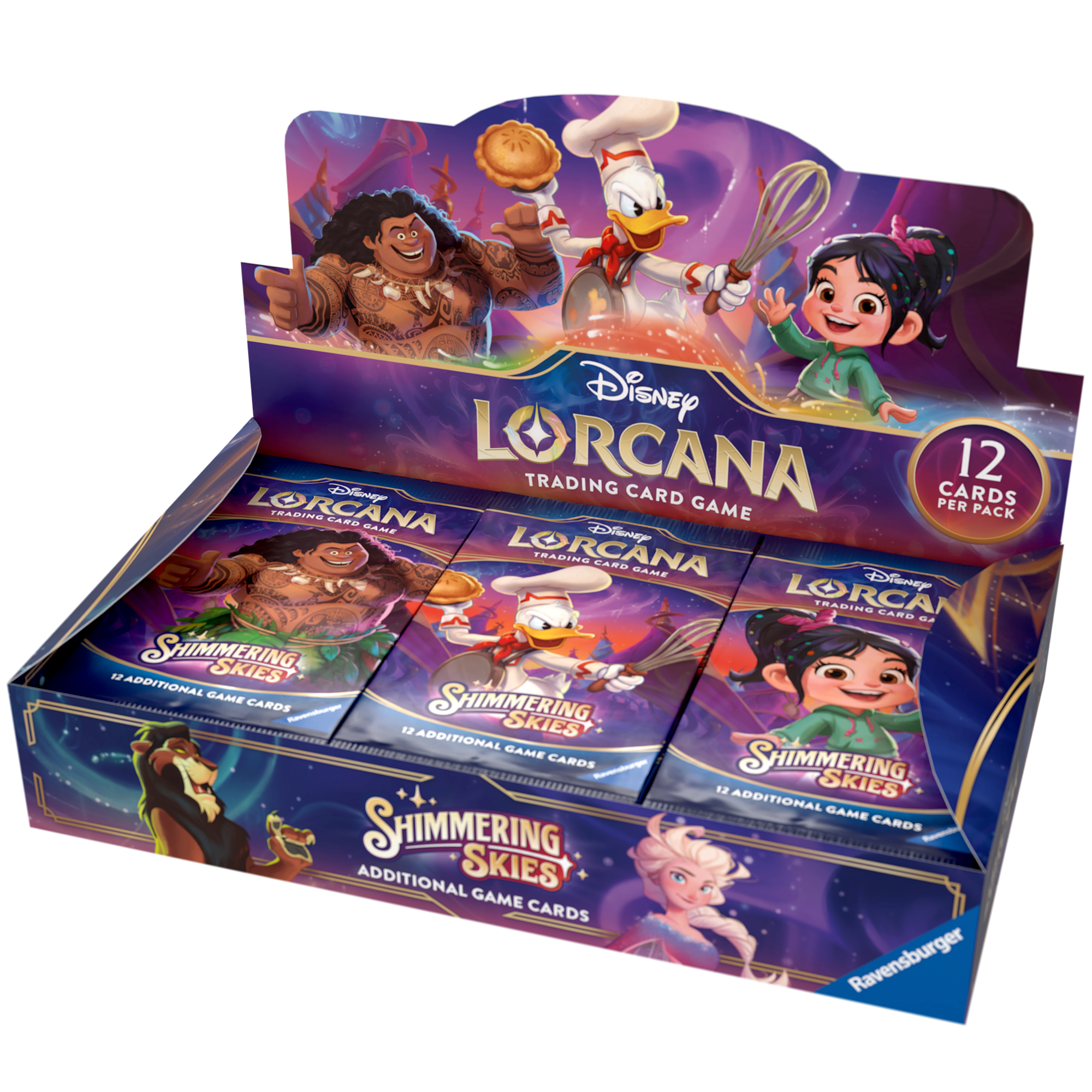 Coffret booster Disney Lorcana : Ciels scintillants
