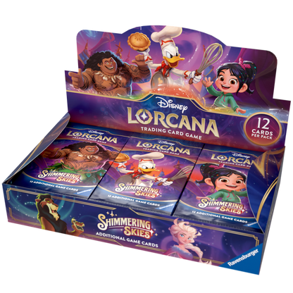 Coffret booster Disney Lorcana : Ciels scintillants