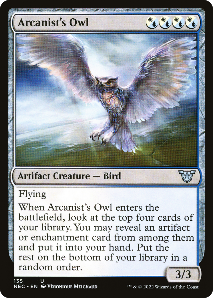 Hibou de l'arcaniste (NEC-135) - Commandant de la dynastie Neon 