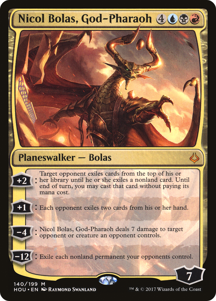 Nicol Bolas, Dieu-Pharaon (HOU-140) - L'Heure de la Dévastation