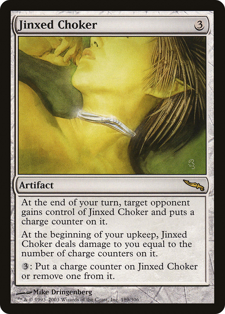 Collier Jinxed (MRD-189) - Mirrodin Foil 