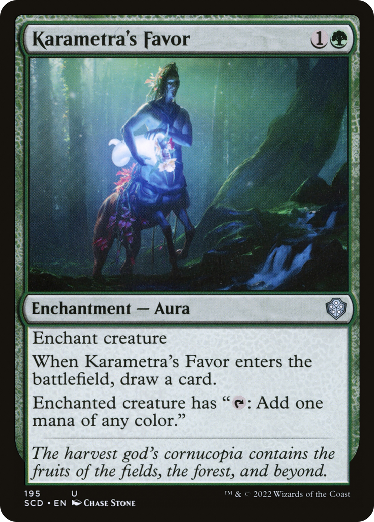 Faveur de Karametra (SCD-195) - Decks de commandant de départ 