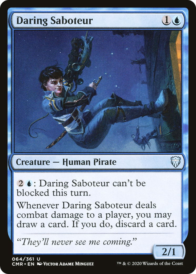 Saboteur audacieux (CMR-064) - Commander Legends 
