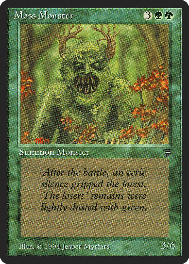 Monstre de mousse (LEG-195) - Légendes 